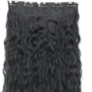 wavy curl brown