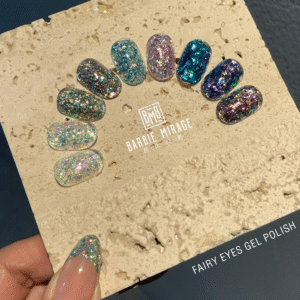 fairy eyes glitter gel polish set of 8