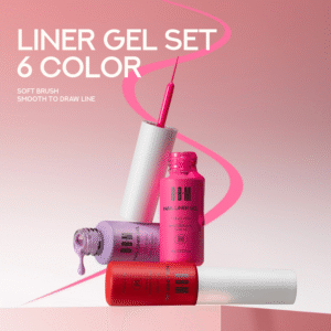 colorful gel liners