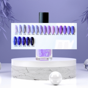 purple nail polish collection