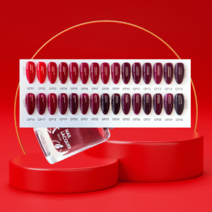 red nail polish collection