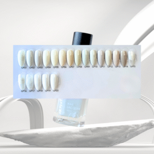 white nail polish collection