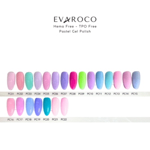 pastel collection gel polish